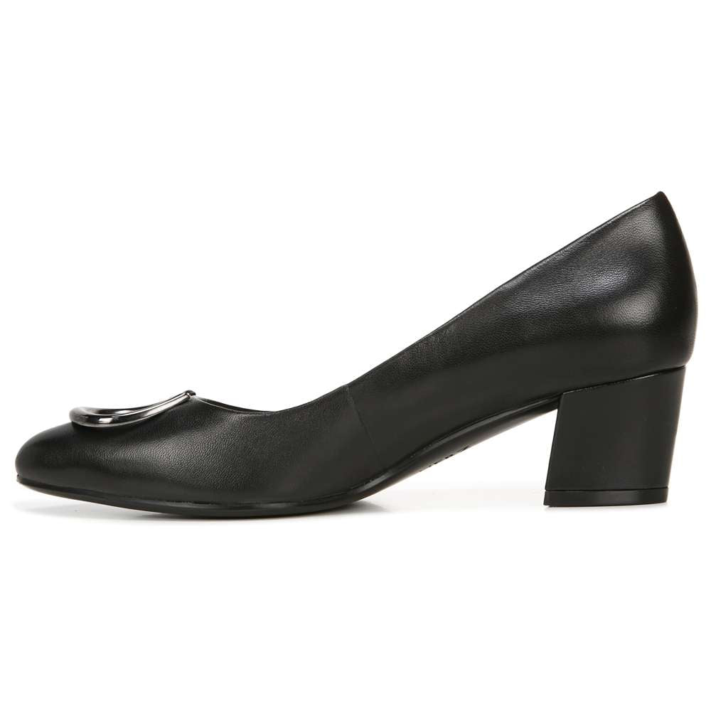 Caprice Block Heel - Black