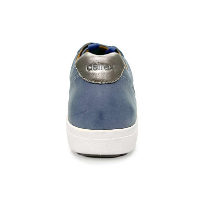 Courtney Lace-Up Sneaker - Blue Cutout