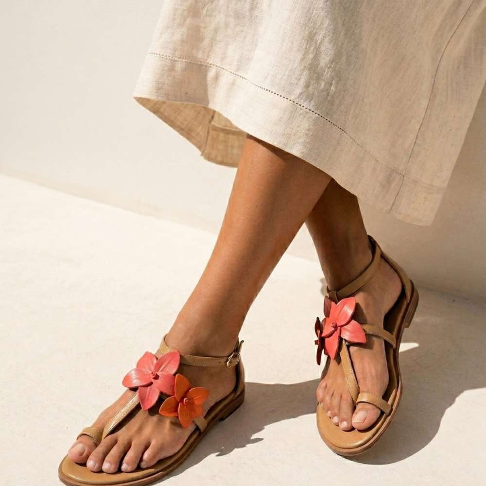 Farah Sandal - Toffee