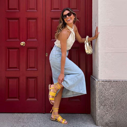 Fayee Sandal - Orange