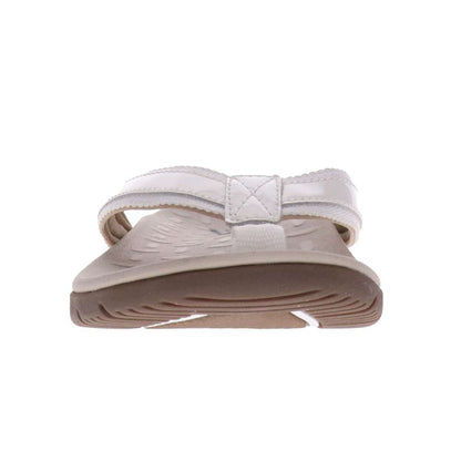 Focus Women's Active Toe Post Sandal - White
