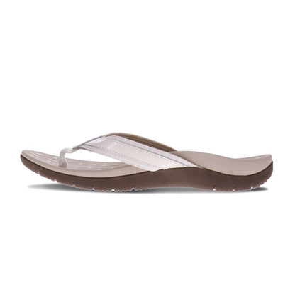 Focus Women's Active Toe Post Sandal - White
