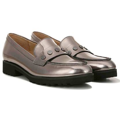 Gaia Slip-On Loafer - Pewter