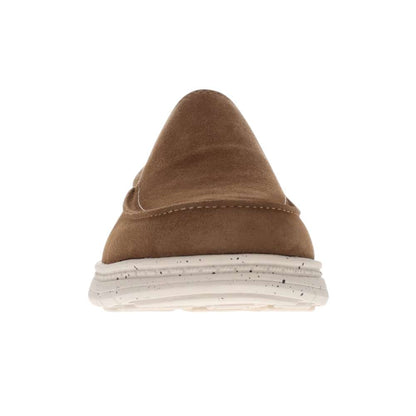 Harbour Suede Slip On - Olive
