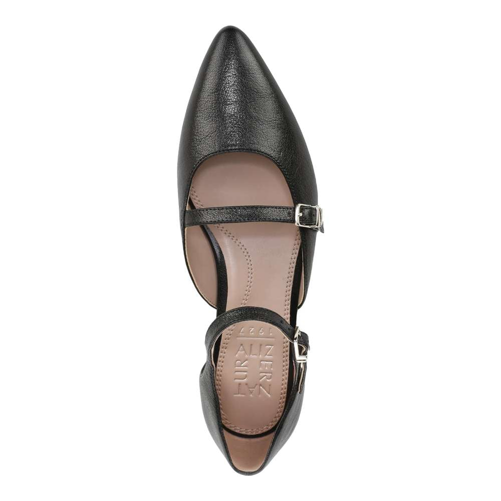 Harmony Mary-Jane Flat - Black