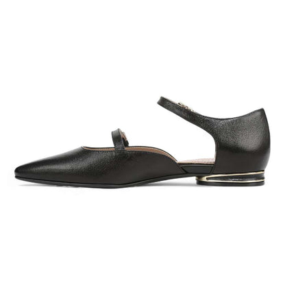 Harmony Mary-Jane Flat - Black
