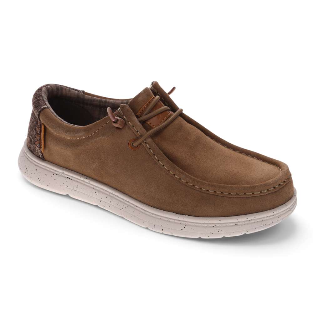 Hipster Suede Slip On - Olive