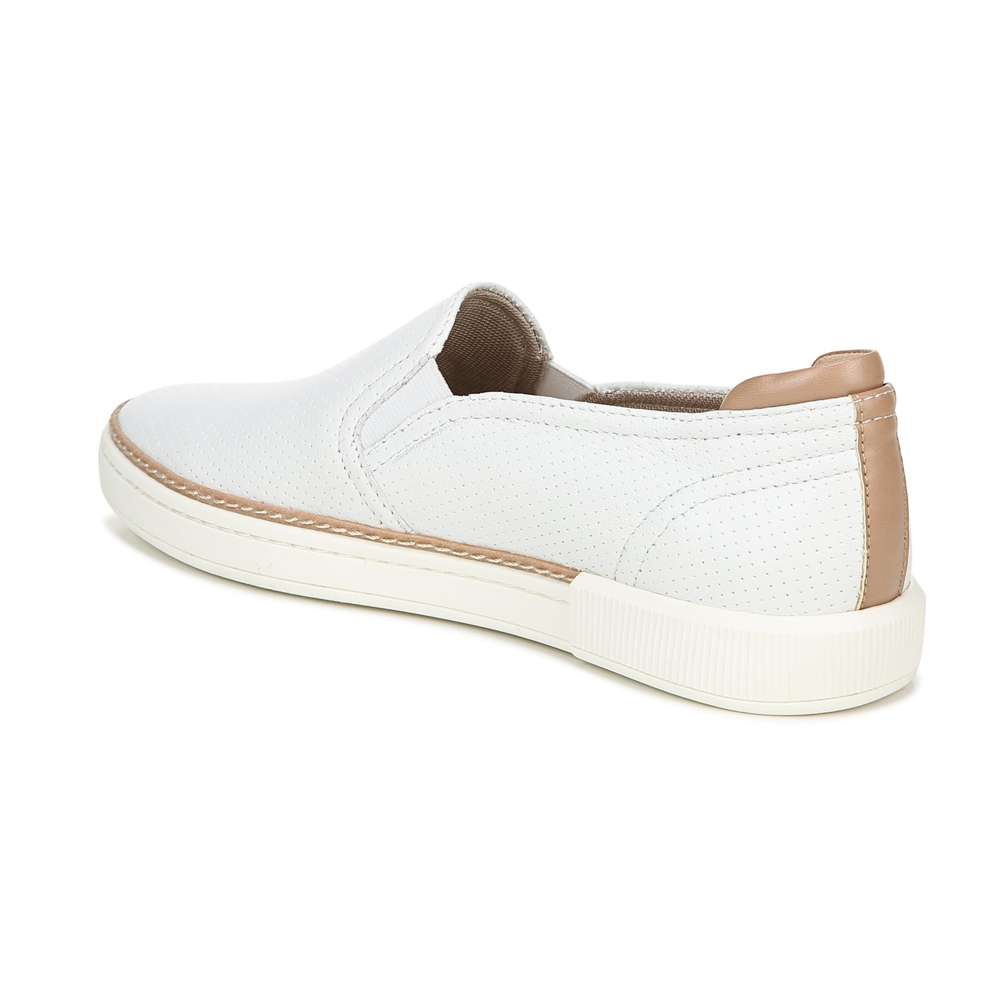 Jade Slip-On Sneaker - White Leather