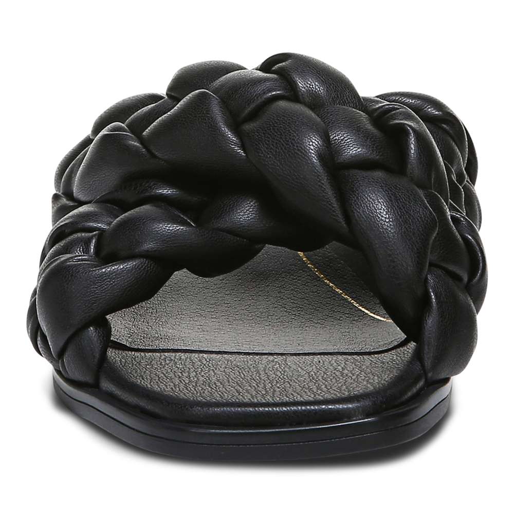 Kalina Slide - Black Nappa