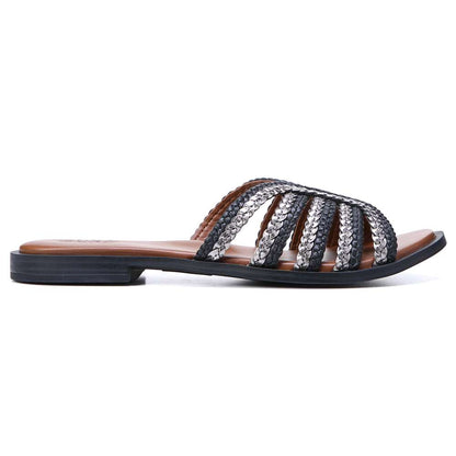 Lane Slide - Black Multi