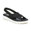 Lilac Back Strap Sandal - Black