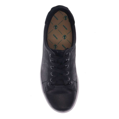 Limoges Lace-Up Casual Sneaker - Onyx/Black Lizard