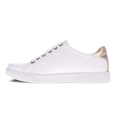 Limoges Lace-Up Casual Sneaker - Coconut/Metallic Interest