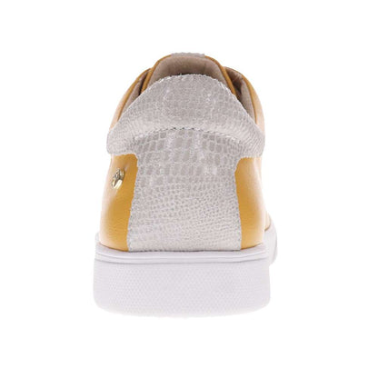 Limoges Lace-Up Casual Sneaker - Mustard French