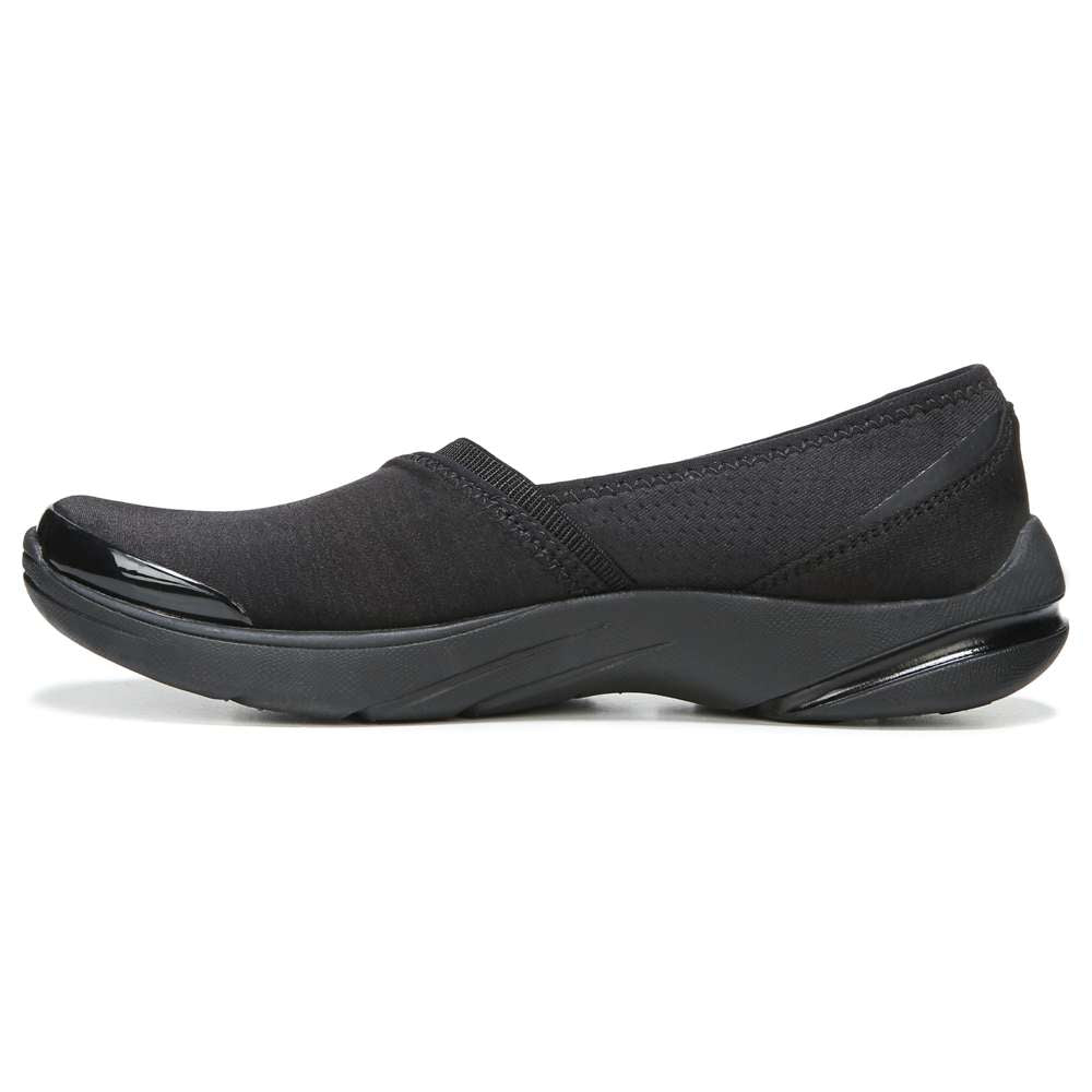 Lollipop Slip-On Casual Sneaker - Black Knit