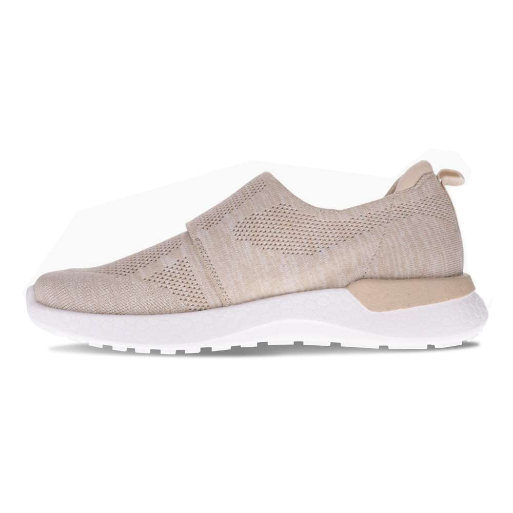 Madison Adjustable Casual Sneaker - Taupe