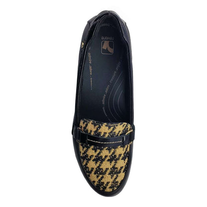 Montmartre Wedged Loafer - Houndstooth