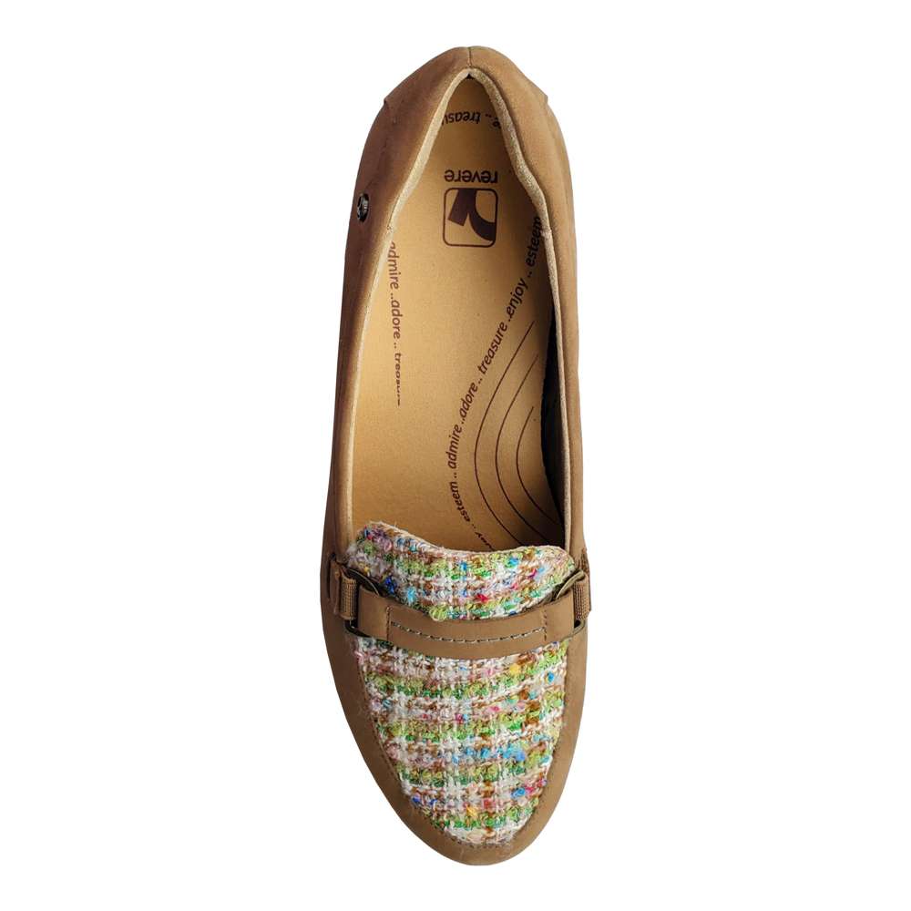 Montmartre Wedged Loafer - Toffee Nubuck