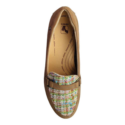 Montmartre Wedged Loafer - Toffee Nubuck