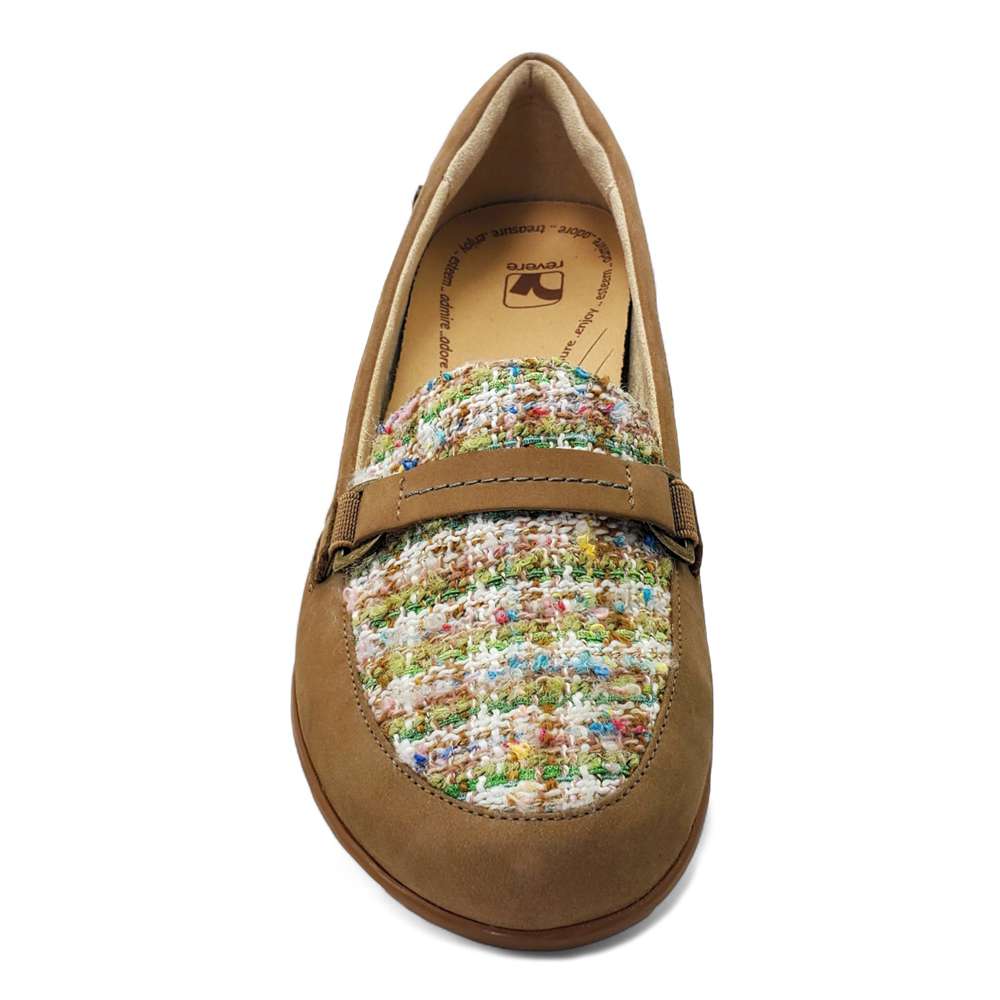 Montmartre Wedged Loafer - Toffee Nubuck