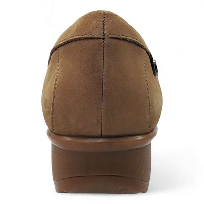 Montmartre Wedged Loafer - Toffee Nubuck
