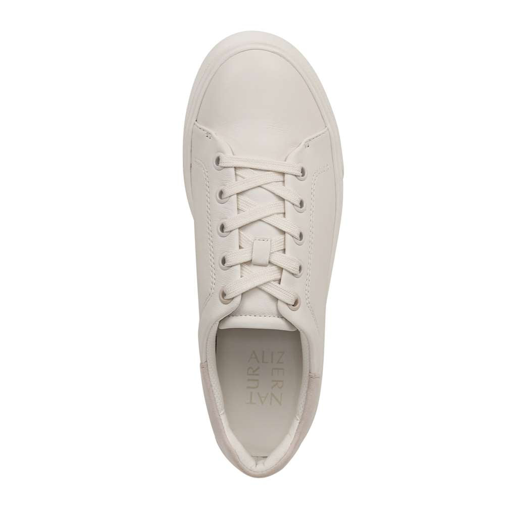 Morrison 2.0 Lace-Up Casual Sneaker - Warm White/Leather