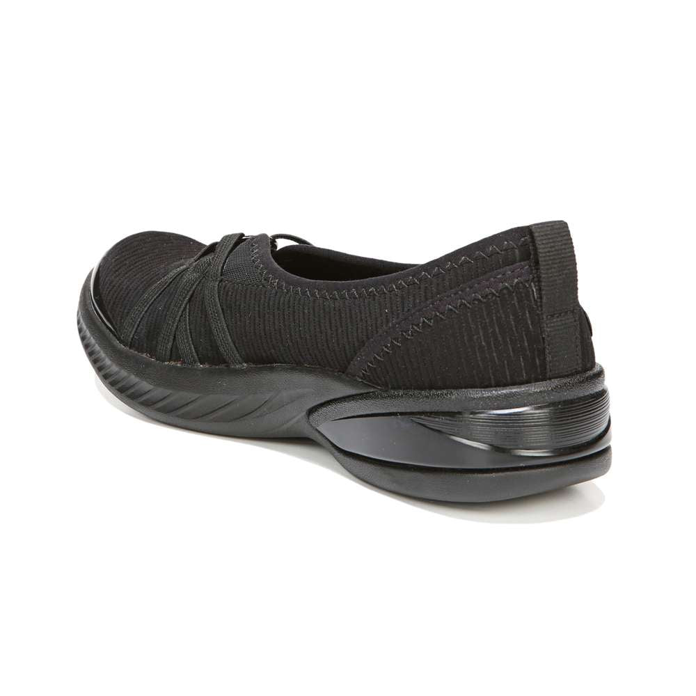 Niche Slip-On Casual Sneaker - Black