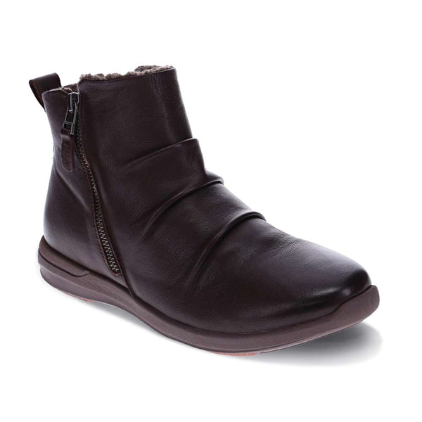 Nina II Zip Boot - Chocolate