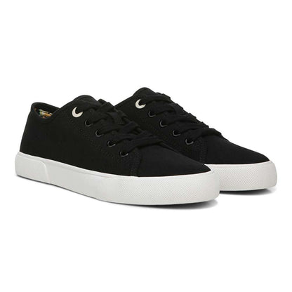 Oasis Lace-Up Casual Sneaker - Black Canvas