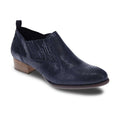 Palermo Shootie - Navy Lizard