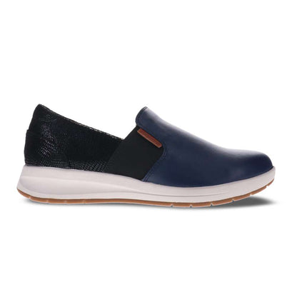 Panama Slip-On Casual Sneaker - Blue French/Black Lizard