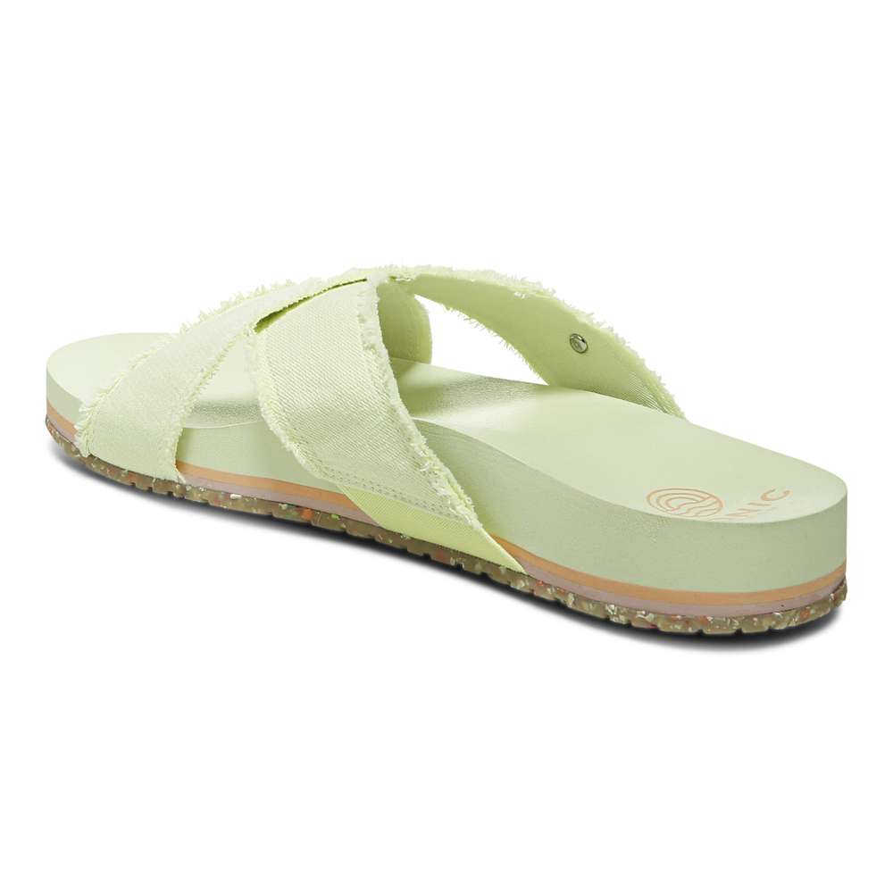 Panama Beach Slide - Lime
