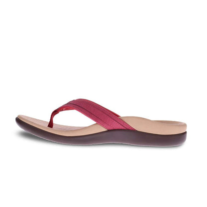 Patty Toe Post Sandal - Red