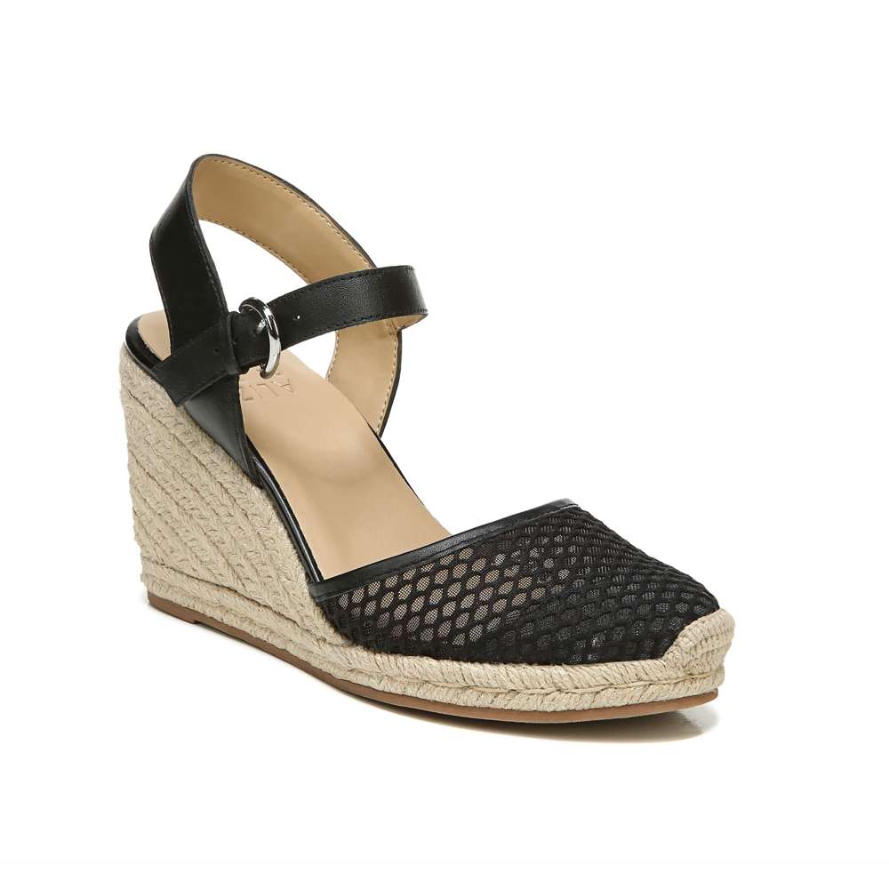 Phebe3 Espadrille Wedge - Black