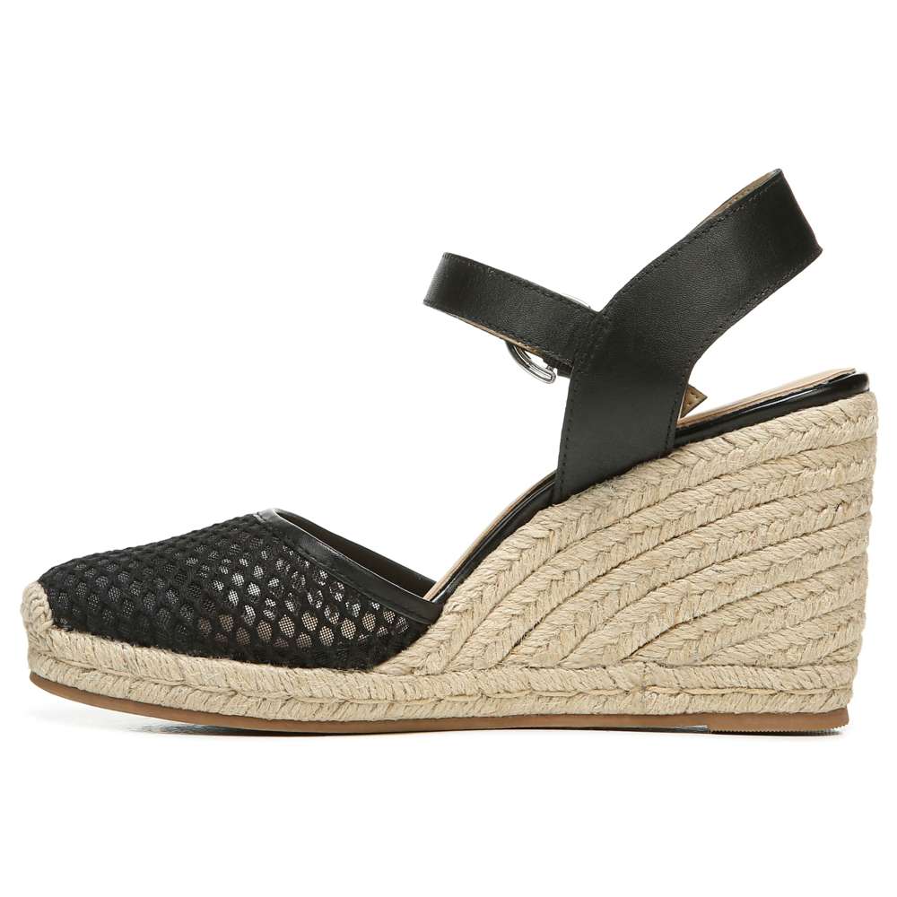 Phebe3 Espadrille Wedge - Black