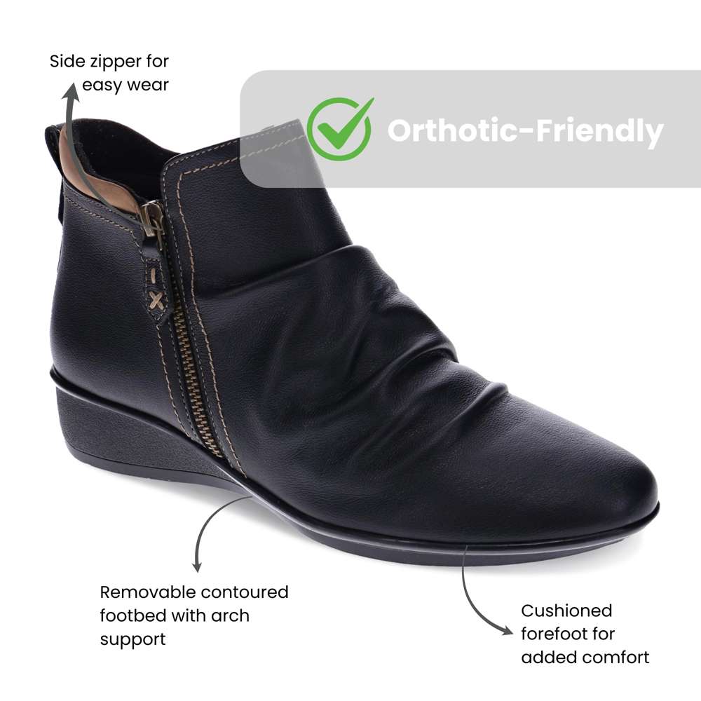 Plymouth Boot - Black/Toffee