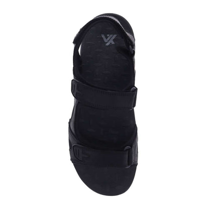 Power Back Strap Sandal - Black