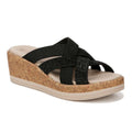 Reign Wedge Sandal - Black