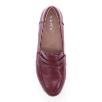 Remi Casual Slip-On - Dark Red