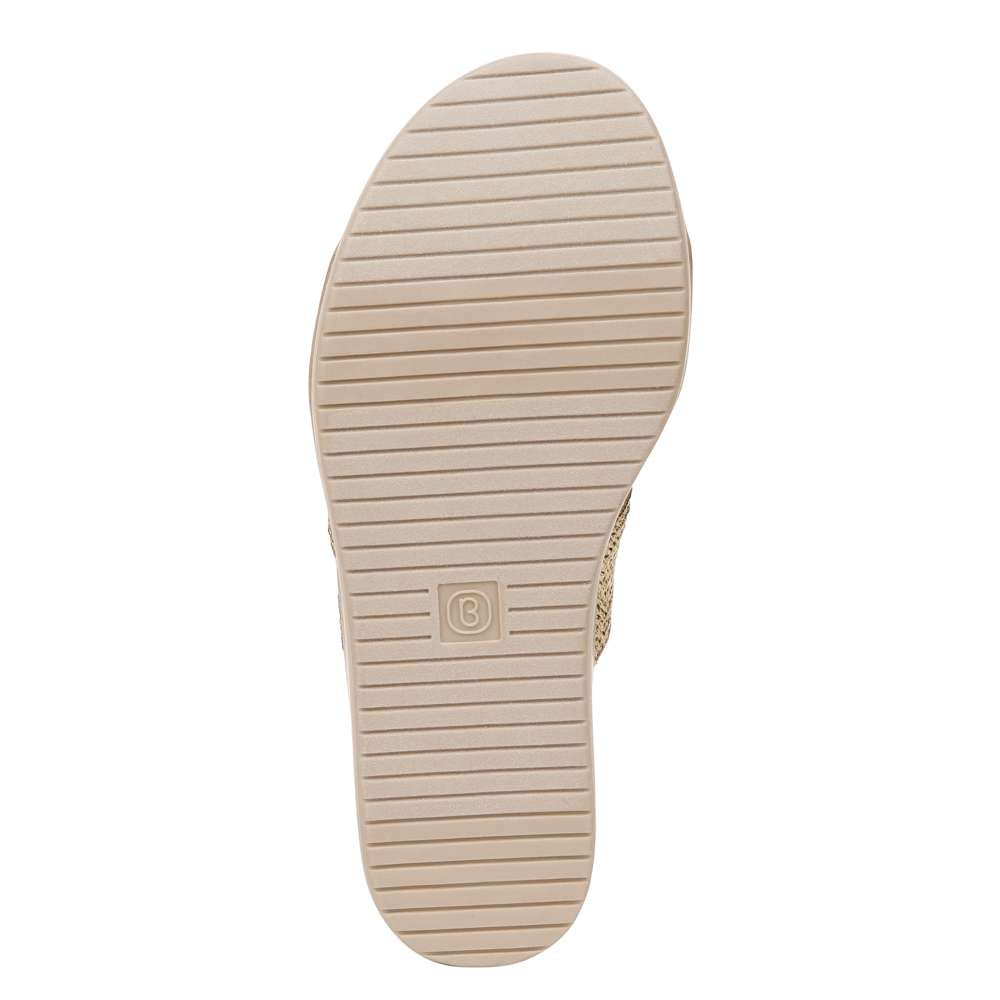 Resort Wedge - Gold Stretch