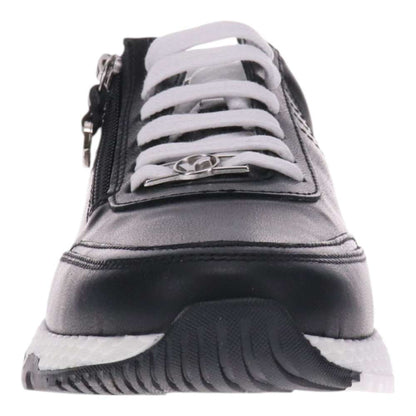 Sapporo Zip Casual Sneaker - Black