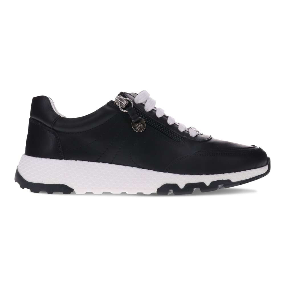 Sapporo Zip Casual Sneaker - Black