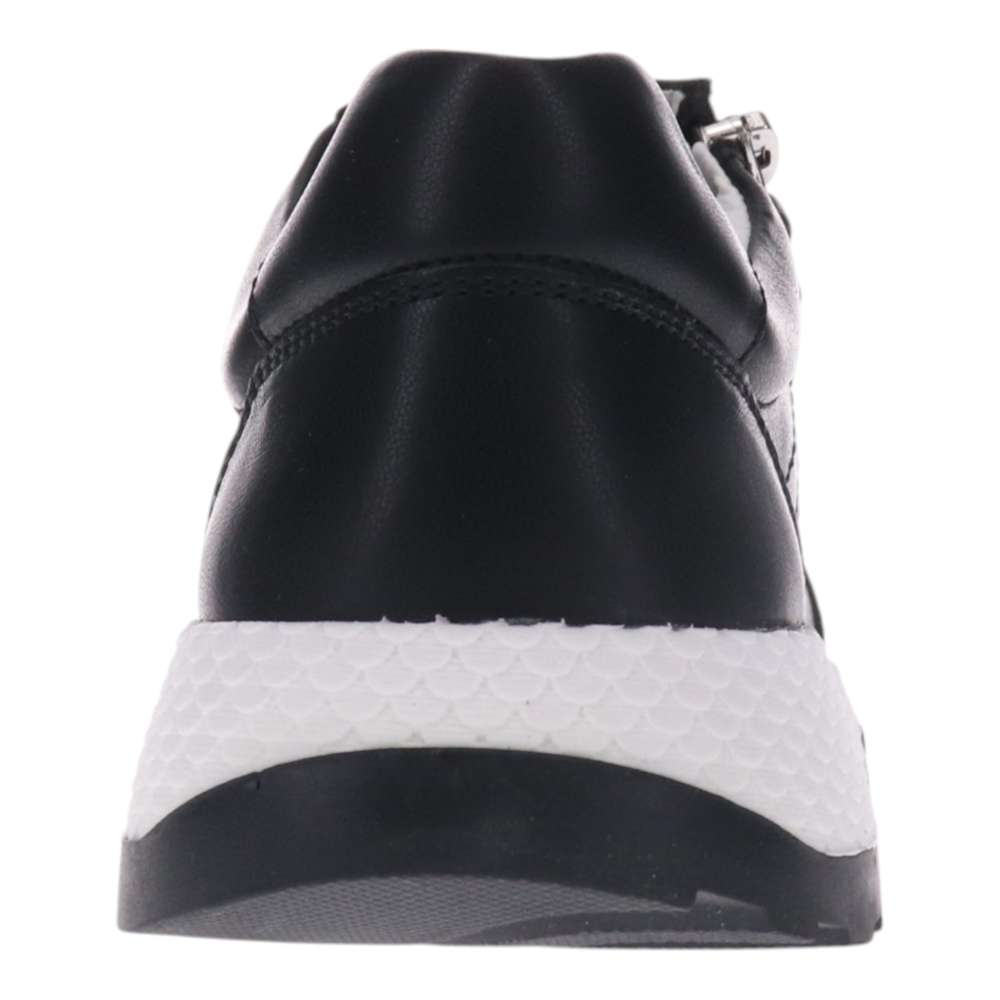 Sapporo Zip Casual Sneaker - Black