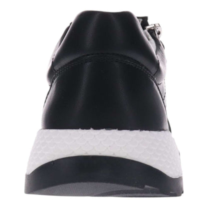 Sapporo Zip Casual Sneaker - Black