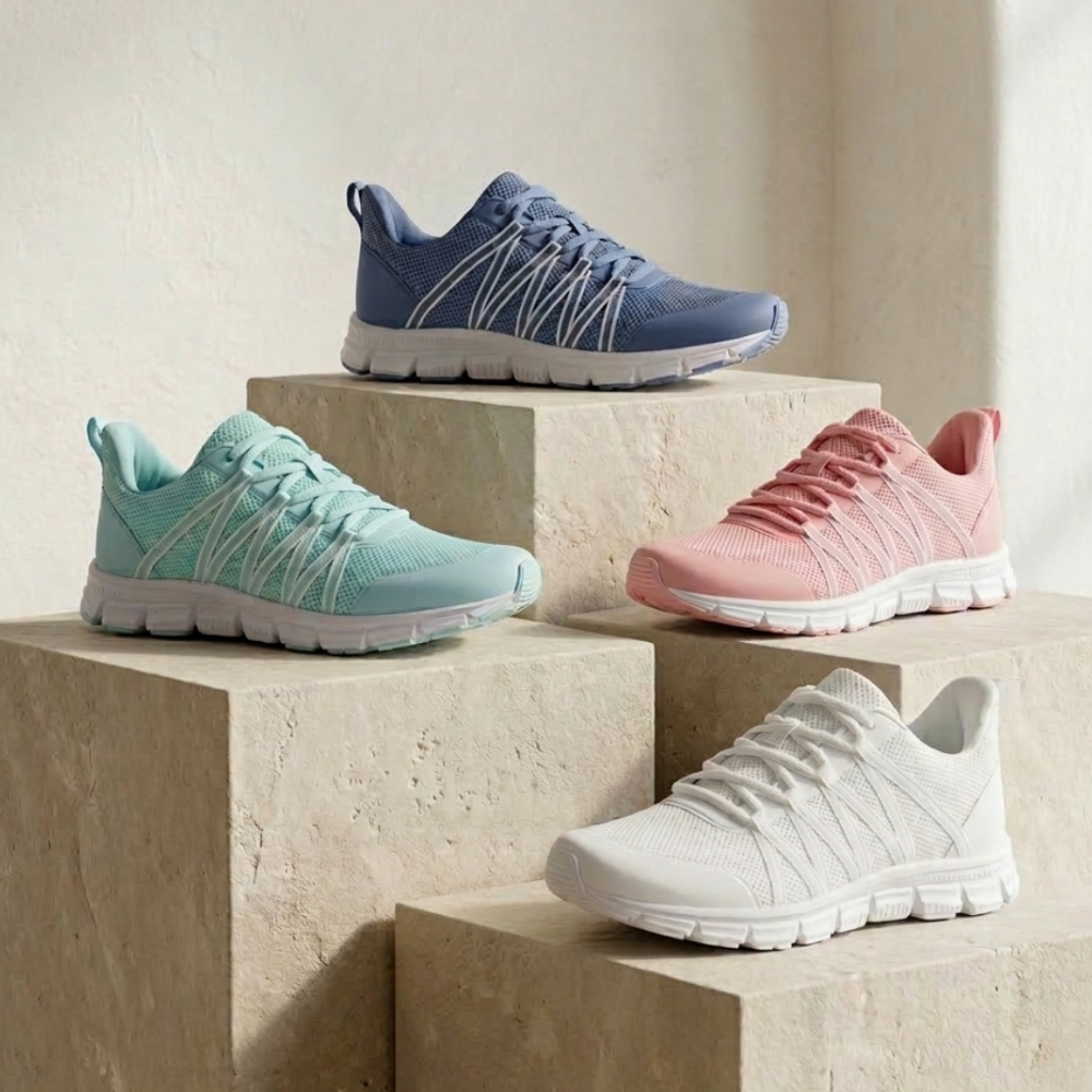 Ultra Lace Lace-Up Active Sneaker - Mint