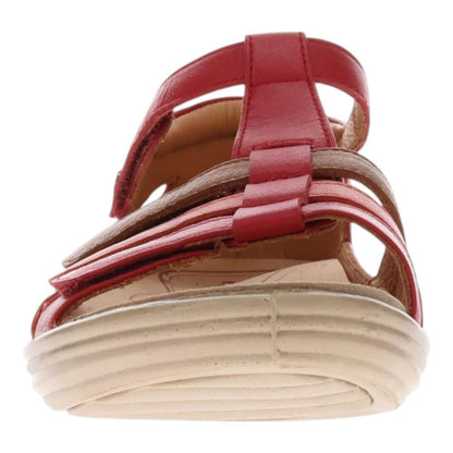 Seville Sandal - Ruby Red Multi