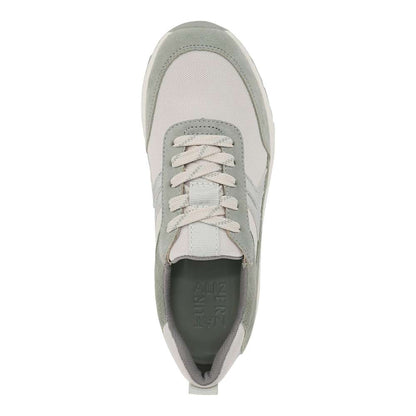 Shay Jogger Lace-Up Sneaker - White/Green