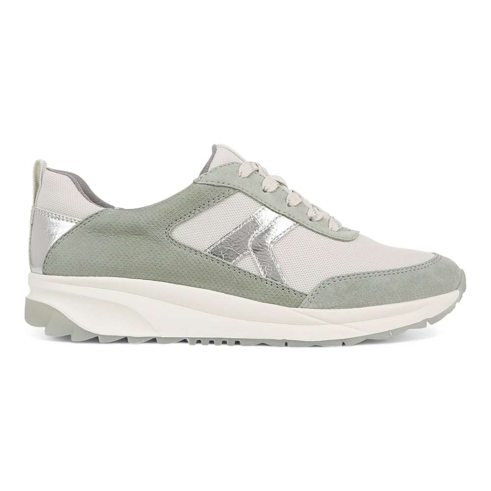 Shay Jogger Lace-Up Sneaker - White/Green