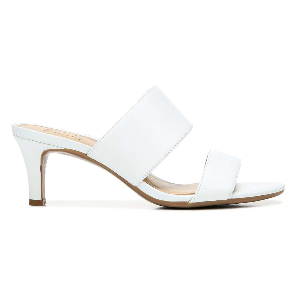 Tibby Mule Sandal - White