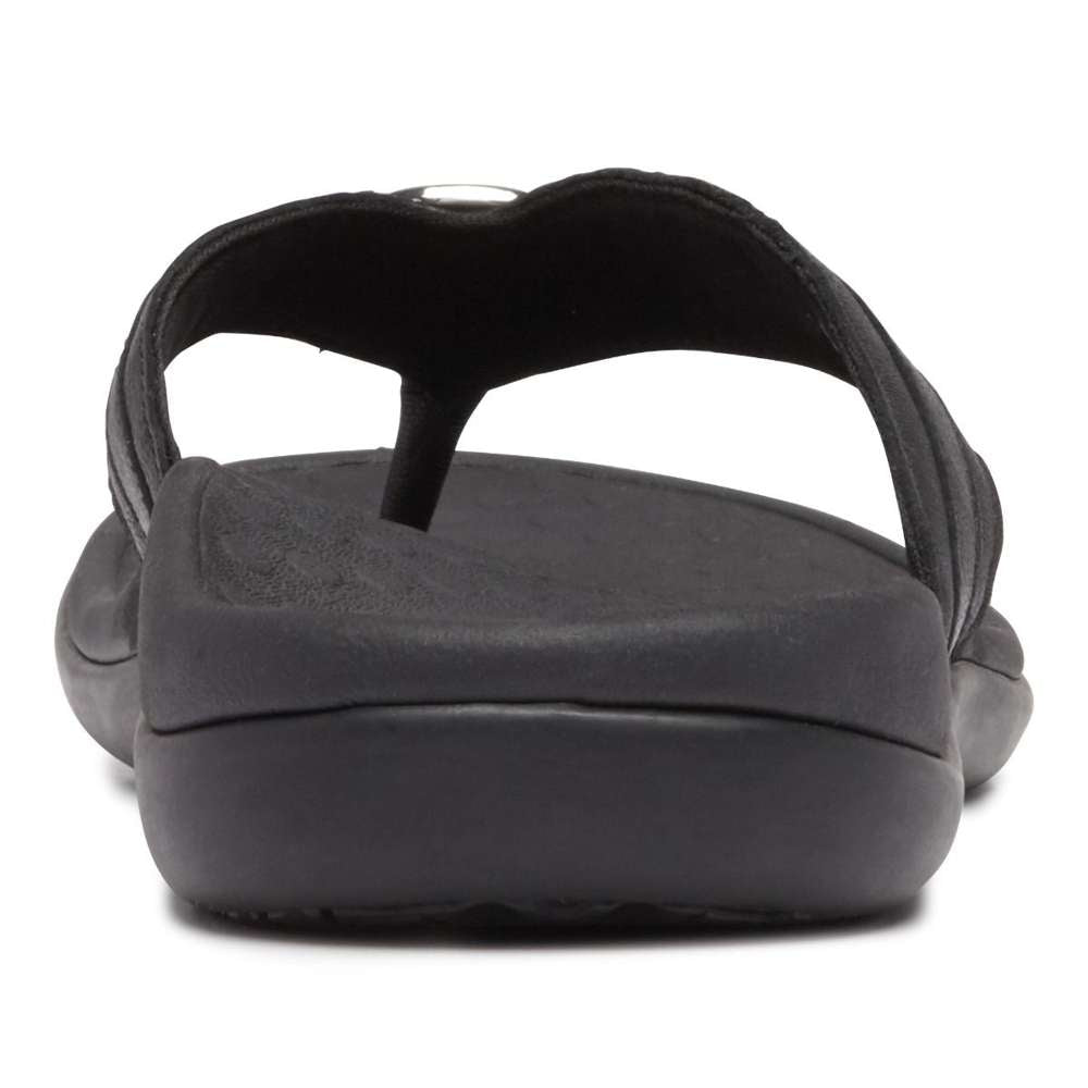 Tide Aloe Toe Post - Black
